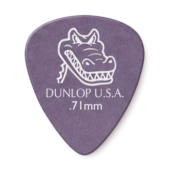 Kostka gitarowa Dunlop Gator Grip® .71mm