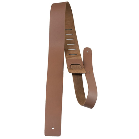 Pasek do gitary skórzany jasny brąz Perris