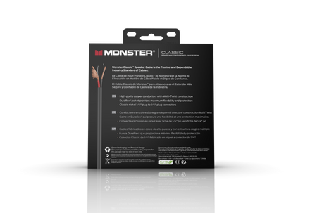 MONSTER CABLE kabel głośnikowy CLASSIC 1.8m jack 1/4 prosty - jack 1/4 prosty