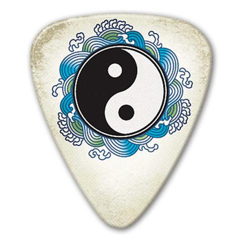 Kostka gitarowa Grover Allman Retro Yin Yang .80mm