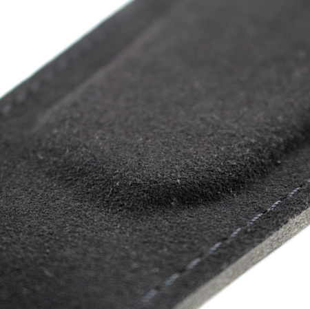 Pasek do gitary skórzany z poduszką RICHTER Beaver's Tail Cayman Black