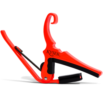 Kapodaster KYSER Quick Change do gitary akustycznej Neon Orange