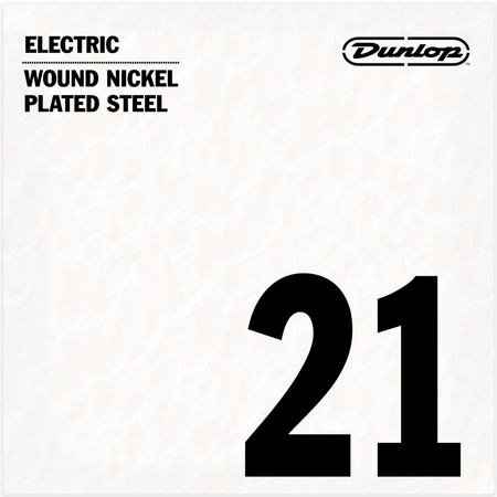 Struna Dunlop Nickel-Plated Electric Guitar Single String .021 DEN21