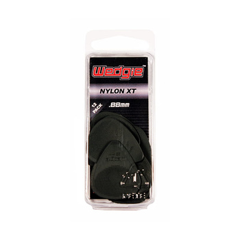 12 x kostka gitarowa profilowana z gripem Wedgie Nylon XT 0.88mm