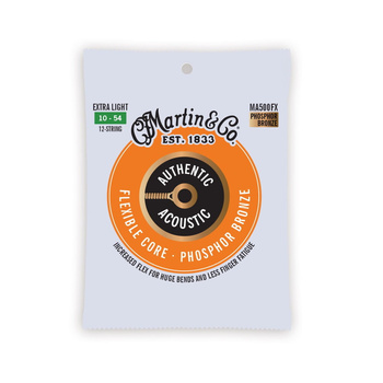 Struny Martin SP Flexible Core SP 92/8 Phosphor Bronze 12-strings 10-54 MA500FX