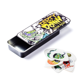 Kostki Dunlop Dirty Donny 1 Blackline Art .60mm w kolekcjonerskiej puszce BL111T.60