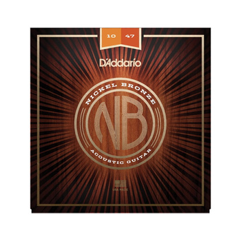 Struny D'Addario Nickel Bronze 10-47