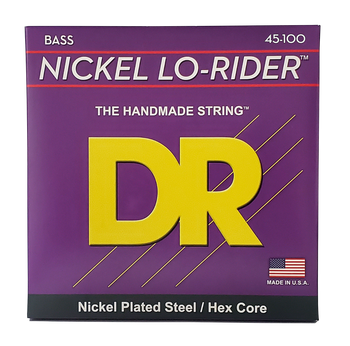 Struny DR Lo-Rider™ Nickel Plated 45-100 NMLH-45