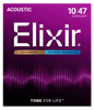 Struny Elixir PolyWeb 80/20 Bronze 10-47 Extra Light (11000)