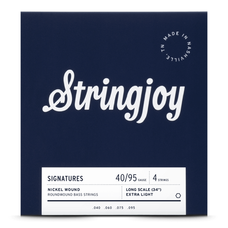 Stringjoy BA4095LS struny do gitary basowej niklowane 40-95 4-str