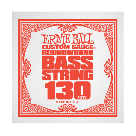Struna .130 do gitary basowej Ernie Ball Bass Roundwound 1613