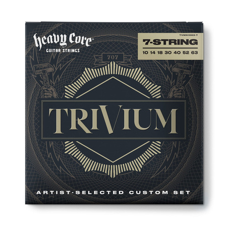 Struny Dunlop Trivium Heavy Core 7 string 10-63 (TVMN10563-7)