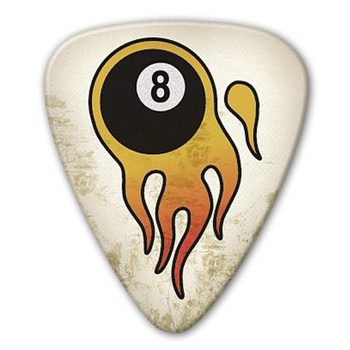 Kostka gitarowa Grover Allman Retro 8 Balls .80mm