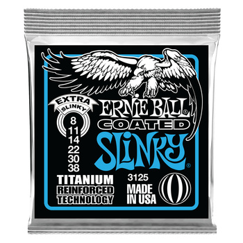 Struny Ernie Ball Coated Titanium RPS Hybrid Slinky 8-38 (3125)