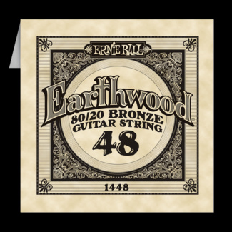 Struna .048 owijana Ernie Ball Earthwood 80/20 Bronze Acoustic (1448)