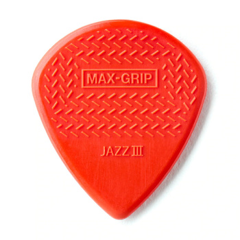 Kostka gitarowa Dunlop Jazz III Nylon Max Grip