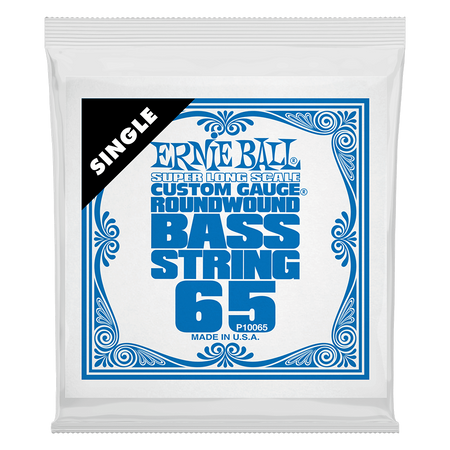 Struna .065 do gitary basowej Ernie Ball Bass Super Long (10065)