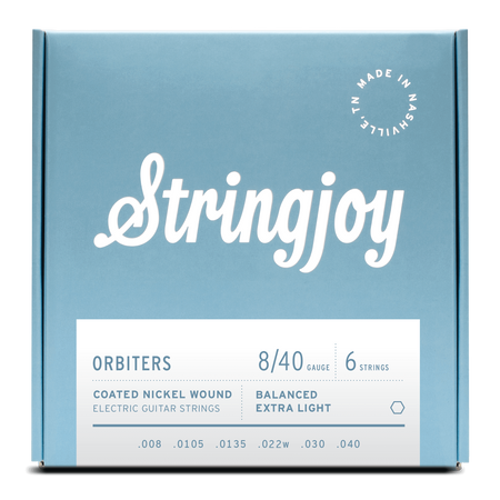 Struny do gitary elektrycznej Stringjoy ORBITERS  8-40 (OR0840)