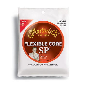 Struny Martin SP Flexible Core SP 92/8 Phosphor Bronze Light 12-54 MFX740