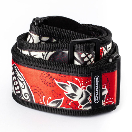 Pasek do gitary Dunlop Lucky 13 Tres Skulls D38-37TS