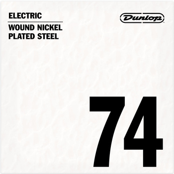 Struna Dunlop Nickel-Plated Electric Guitar Single String .074 DEN74