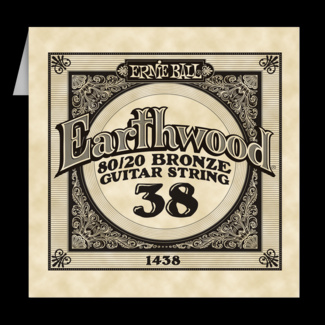 Struna .038 owijana Ernie Ball Earthwood 80/20 Bronze Acoustic (1438)