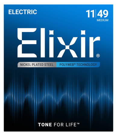 Struny Elixir PolyWeb 11-49 Medium (12100)