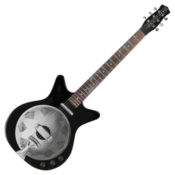 Gitara elektryczna dobro Danelectro Resonator Black