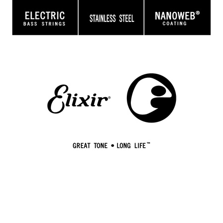 Elixir Struna .125 Electric Bass Stainless Steel 13426