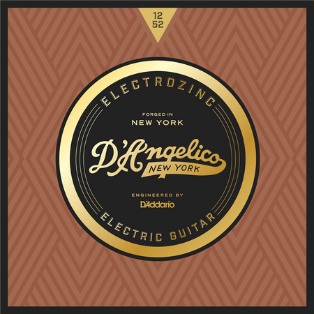 Struny D'Angelico Electrozinc Jazz 12-52