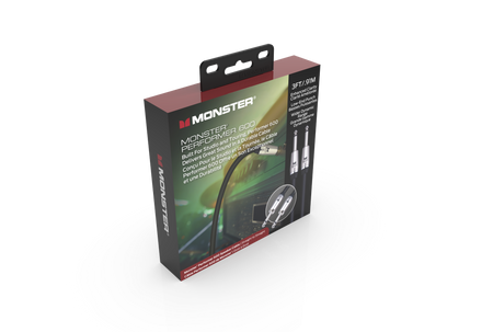 MONSTER CABLE kabel głośnikowy PERFORMER 600 0.9m jack 1/4 prosty - jack 1/4 prosty