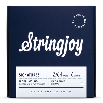 Struny do gitary elektrycznej Stringjoy SIGNATURES 12-64 (DRP12)