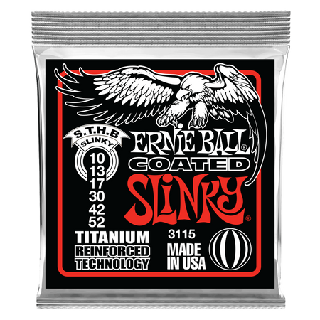 Struny Ernie Ball Coated Titanium RPS Top Heavy Bottom Slinky 10-52 (3115)