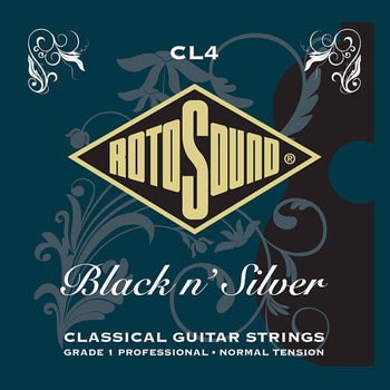 Struny Rotosound Black n' Silver Classical Normal Tension CL4