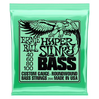 Struny Ernie Ball Hyper Slinky Bass Nickel Wound 40-100 (2841)