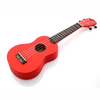 Ukulele sopranowe Koki'o czerwone z pokrowcem U-LLI-RD