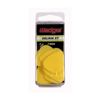 12 x kostka gitarowa profilowana z gripem Wedgie Delrin XT 0.73mm
