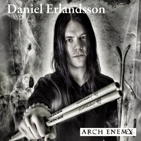Pałki perkusyjne hikorowe Wincent Daniel Erlandsson Signature W-DES