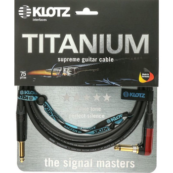Kabel instrumentalny KLOTZ Titanium Silent Plug 6m TIR0600PSP