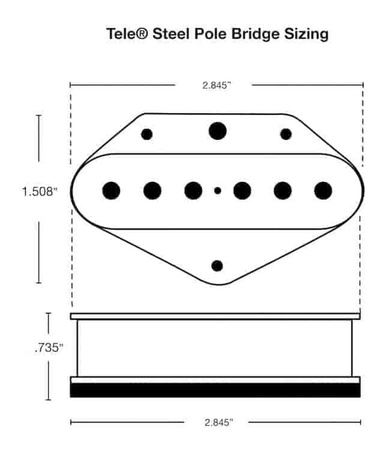 Przystawki Lindy Fralin Telecaster Blues Special Set (6622)