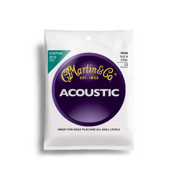 Struny Martin Acoustic Silk&Steel Traditional 12-string 11.5-47 M200