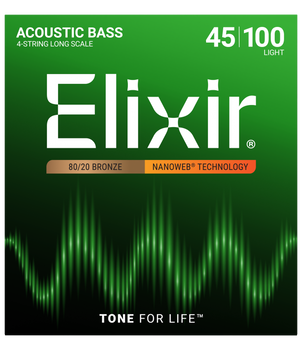 Struny Elixir NanoWeb 4-String Acoustic 45-100 Light/Long Scale (14502)
