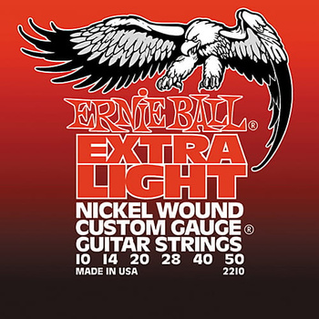 Struny Ernie Ball Slinky Nickel Wound Light 10-50 (2210)