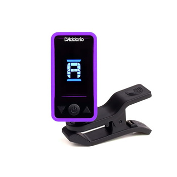 Tuner gitarowy D'Addario fioletowy PW-CT-17PR