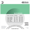 Struny D'Addario EZ920 Great American Bronze Medium Light 12-54