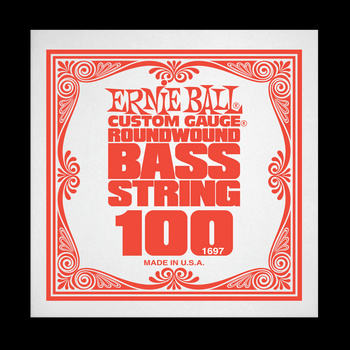Struna .100 do gitary basowej Ernie Ball Bass Roundwound 1697