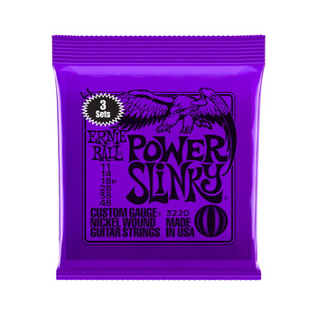 3 x Struny Ernie Ball Power Slinky Nickel Wound 11-48 (3220)