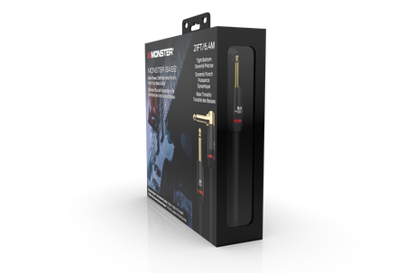 Kabel gitarowy Monster Cable Prolink BASS 6,4m kątowy