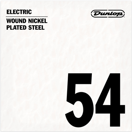 Struna Dunlop Nickel-Plated Electric Guitar Single String .054 DEN54