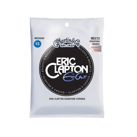 Struny Martin Acoustic Eric Clapton Signature Phosphor Bronze Medium 13-56 (MEC13)